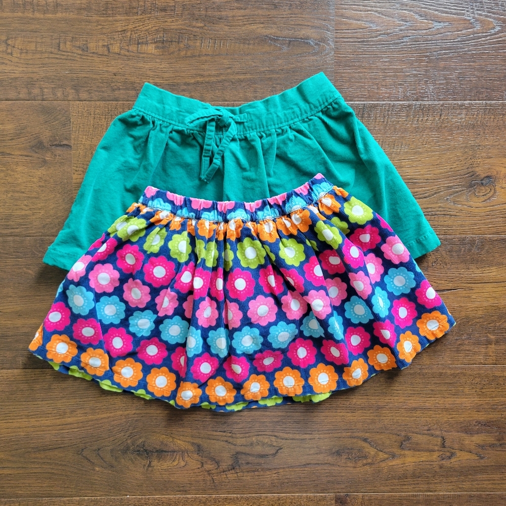 Two Corduroy Skirts
